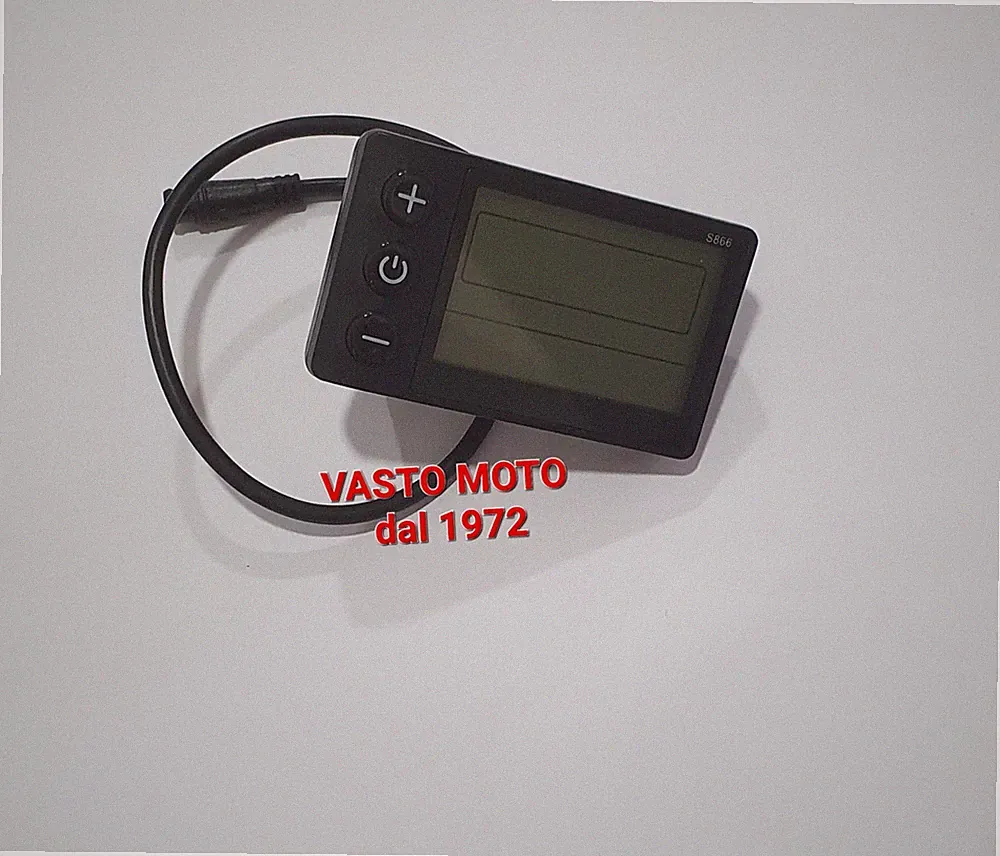 LCD-Display S866 36V Original NCX E-Bike Fat-Bike Stecker 6 Pin