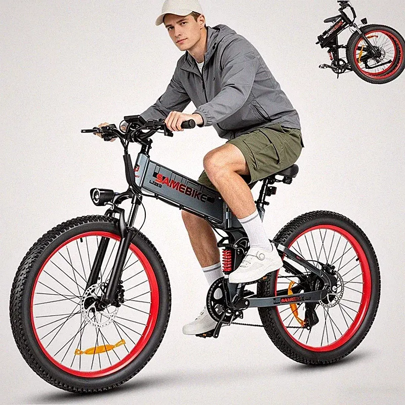 MTB E-Bike 1000W E-Mountainbike 15Ah Elektrofahrrad 26'' Klapprad Pedelec 7Gänge