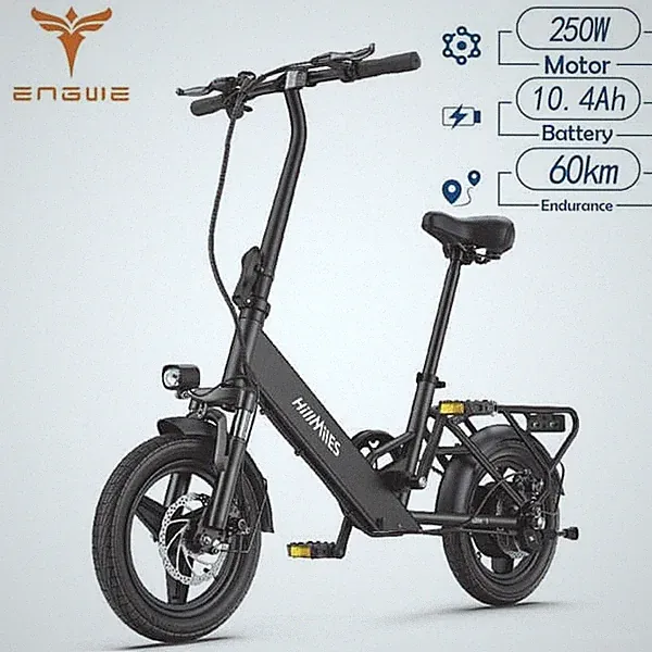 NEU HillMiles Mile 1 Elektrofahrrad 250W 36V 10.4Ah 14 ZOLL Klapprad City E-Bike