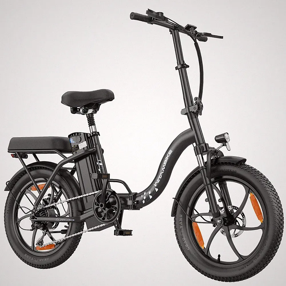 NEU WITAMBIKEC16 250W Elektrofahrrad 20Zoll 48V 16Ah Klapprad City E-bike 120km