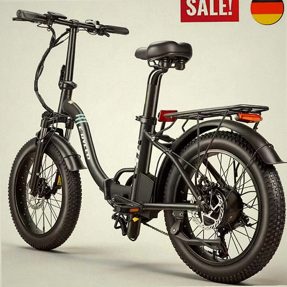 Neues 20 Zoll E Bike Pedelec Cityräder Elektrofahrrad 250W 36V 10.4Ah Klapprad