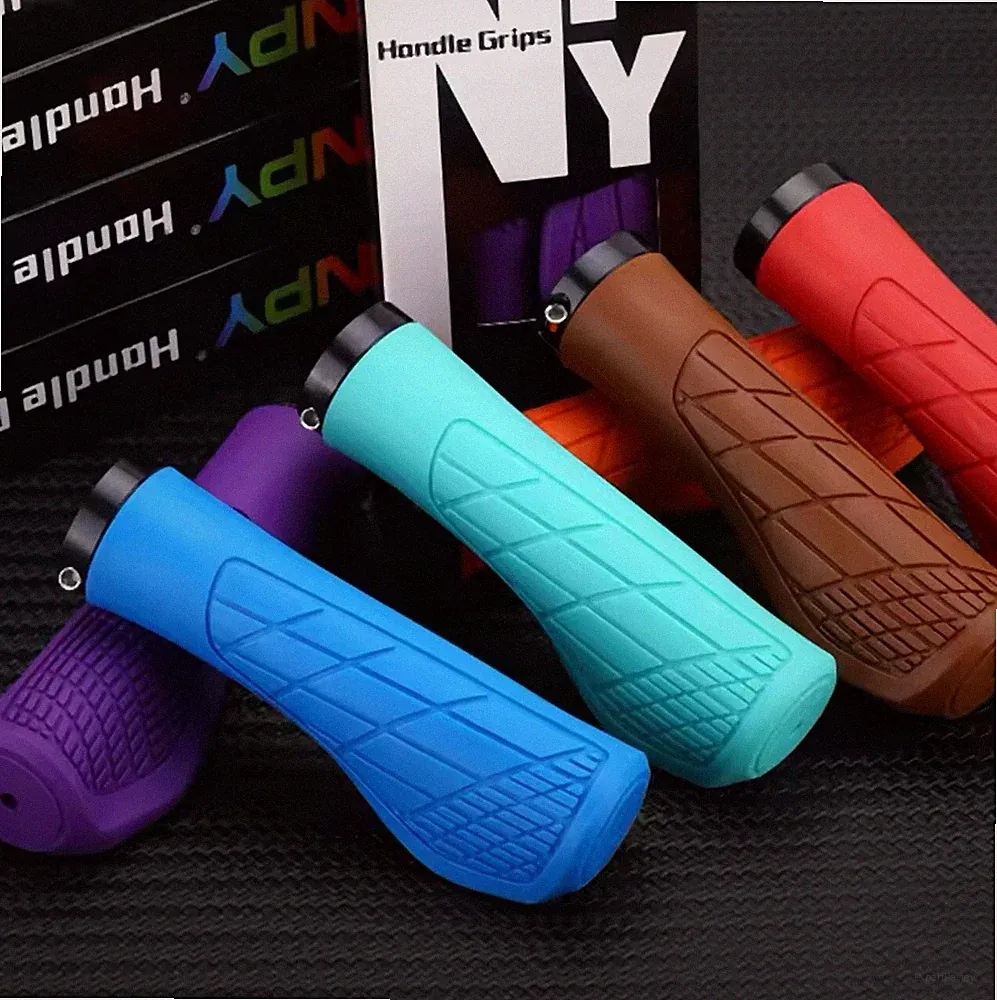 NPY Rubber Lock-On Ergonomische Lenkergriffe Fahrrad MTB E-Bike Cruiser Comfort