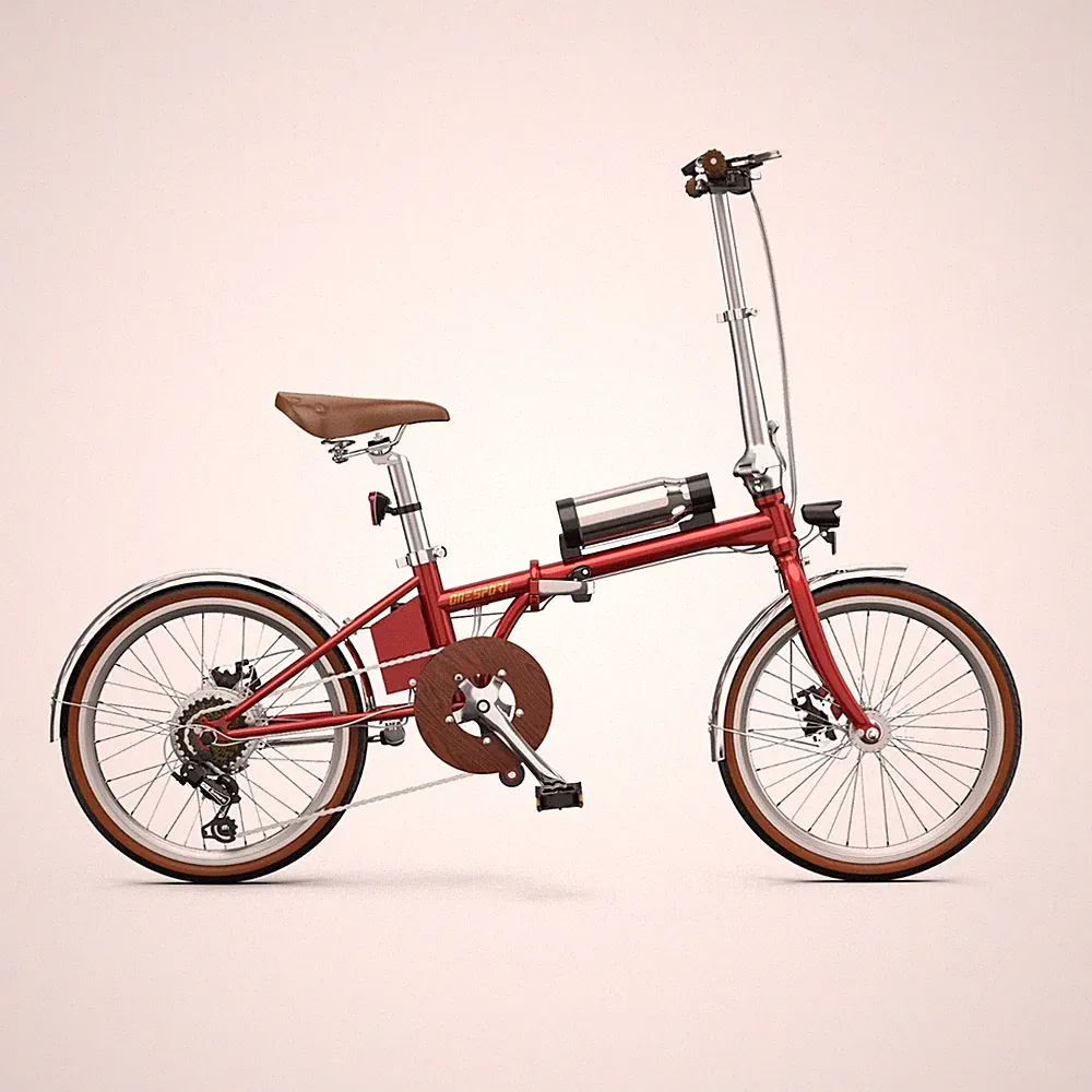 Onesport OT02 Elektrofahrrad 250W 36V/5.2Ah 16" Klappbar E-Bike Pendeln Leichtes