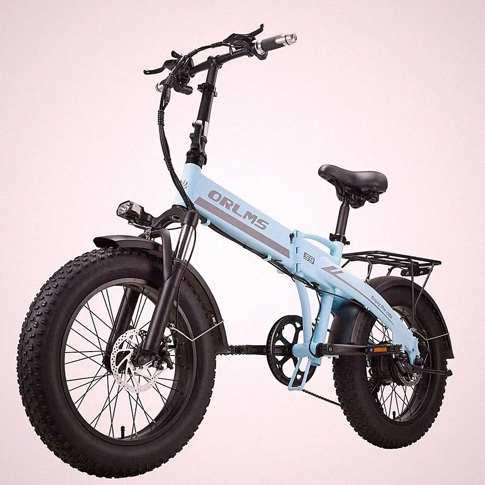 ORLMS S9F 20 Zoll Elektrofahrrad 48V13AH Adult E-bike 7-Gang