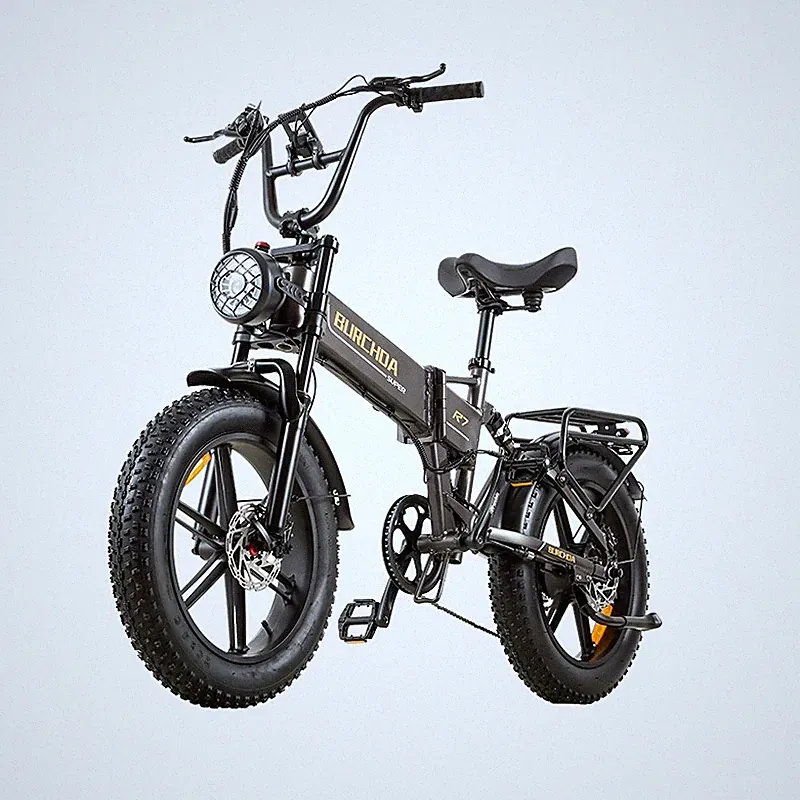 Pedelec MTB E-Bike 20Ah Klapprad E-Bike 20'' Elektrofahrrad Cityräder 7-Gänge