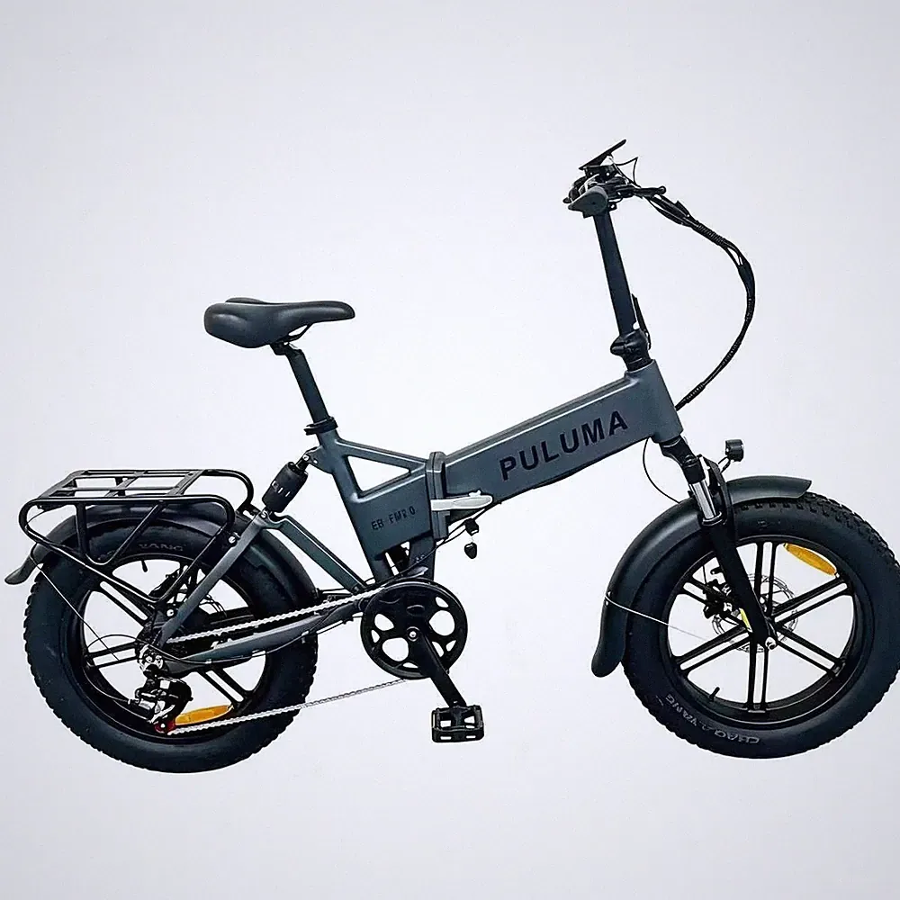 PULUMA 20*4 Zoll Elektrofahrrad 500W 15AH City E-Bike Klapprad Vollfederung MTB