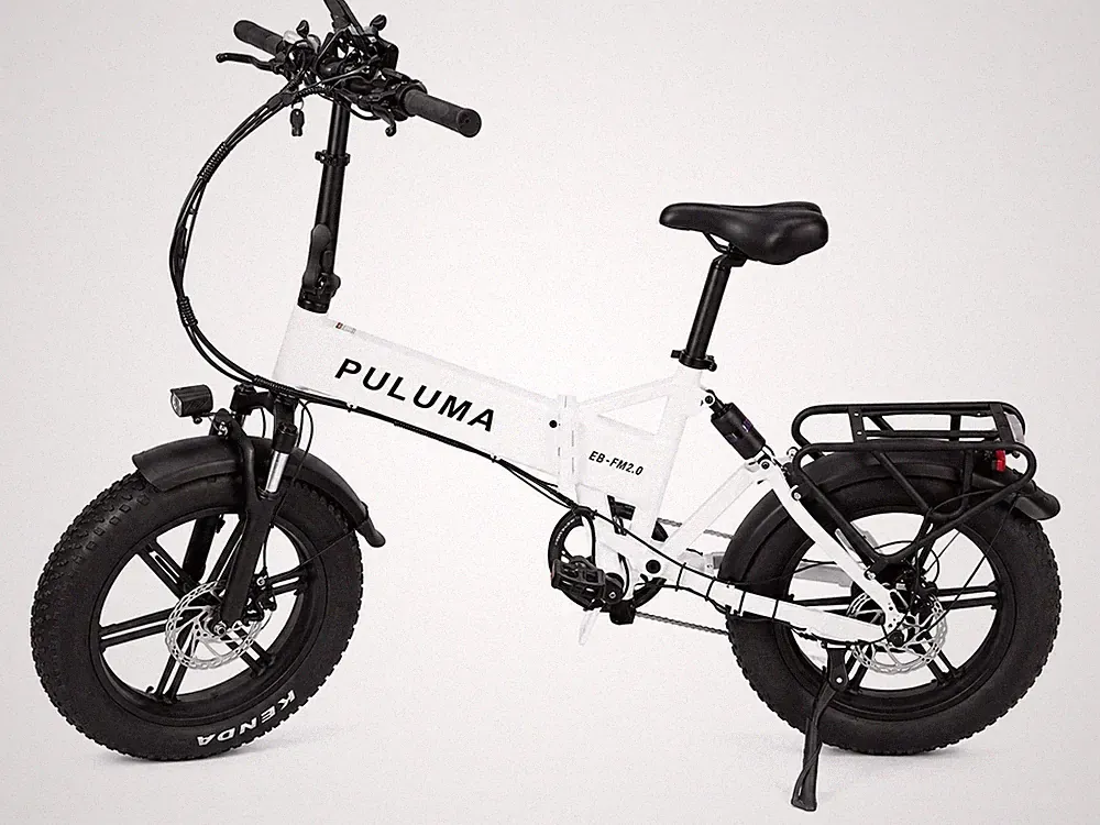 PULUMA Elektrofahrrad 500W 15AH 20*4 Zoll City E-Bike Klapprad Vollfederung MTB