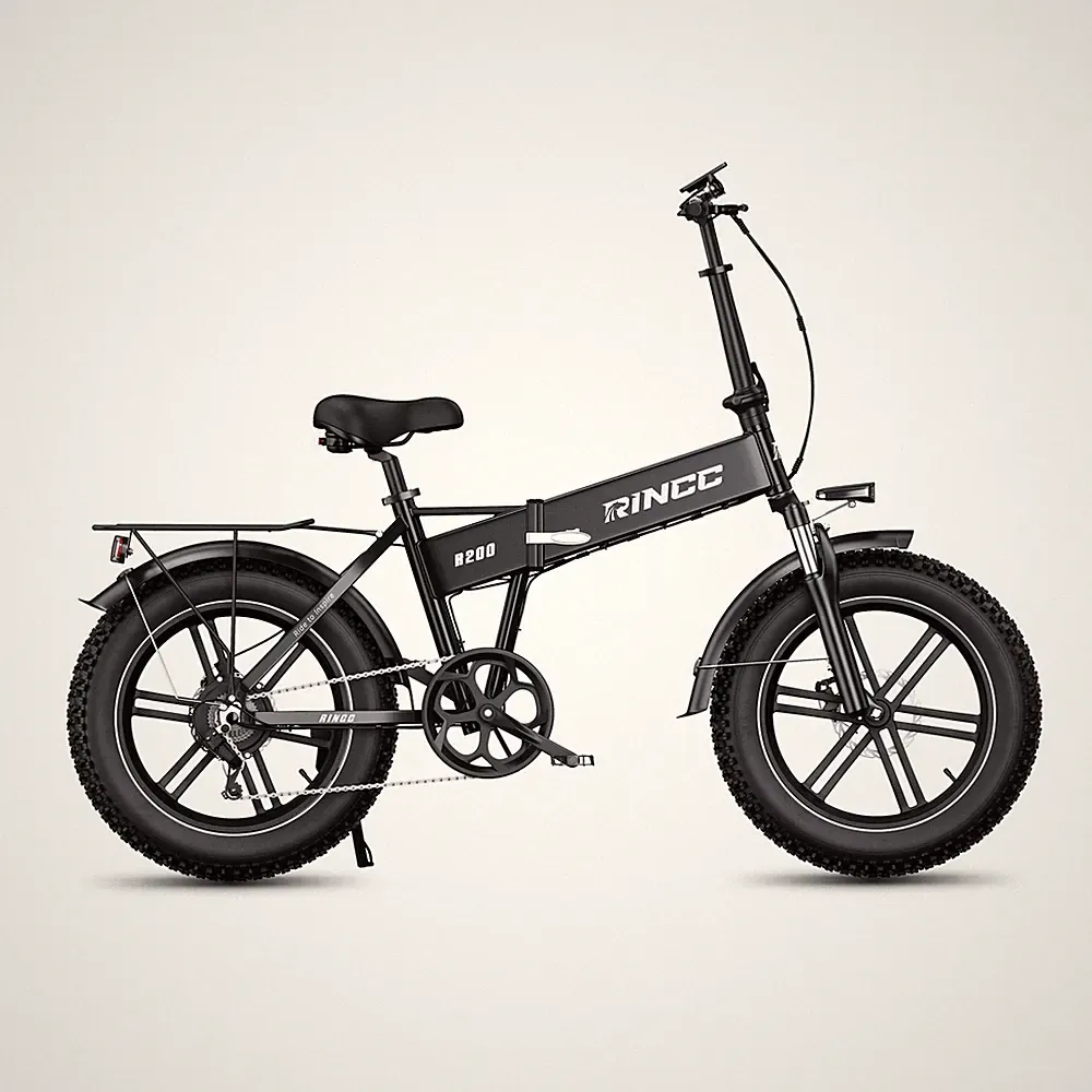 RINCC R200 20" Fat Elektrofahrrad Klapprad City E-Bike 48V15AH Shimano 7Gang LCD