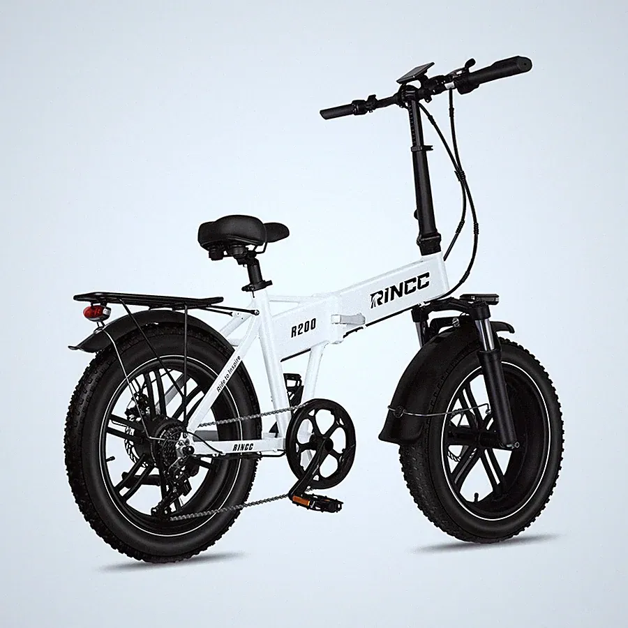 RINCC R200 Elektrofahrrad 750W 48V 15AH 20'' Klapprad eBike Shimano 7 Gange Neue