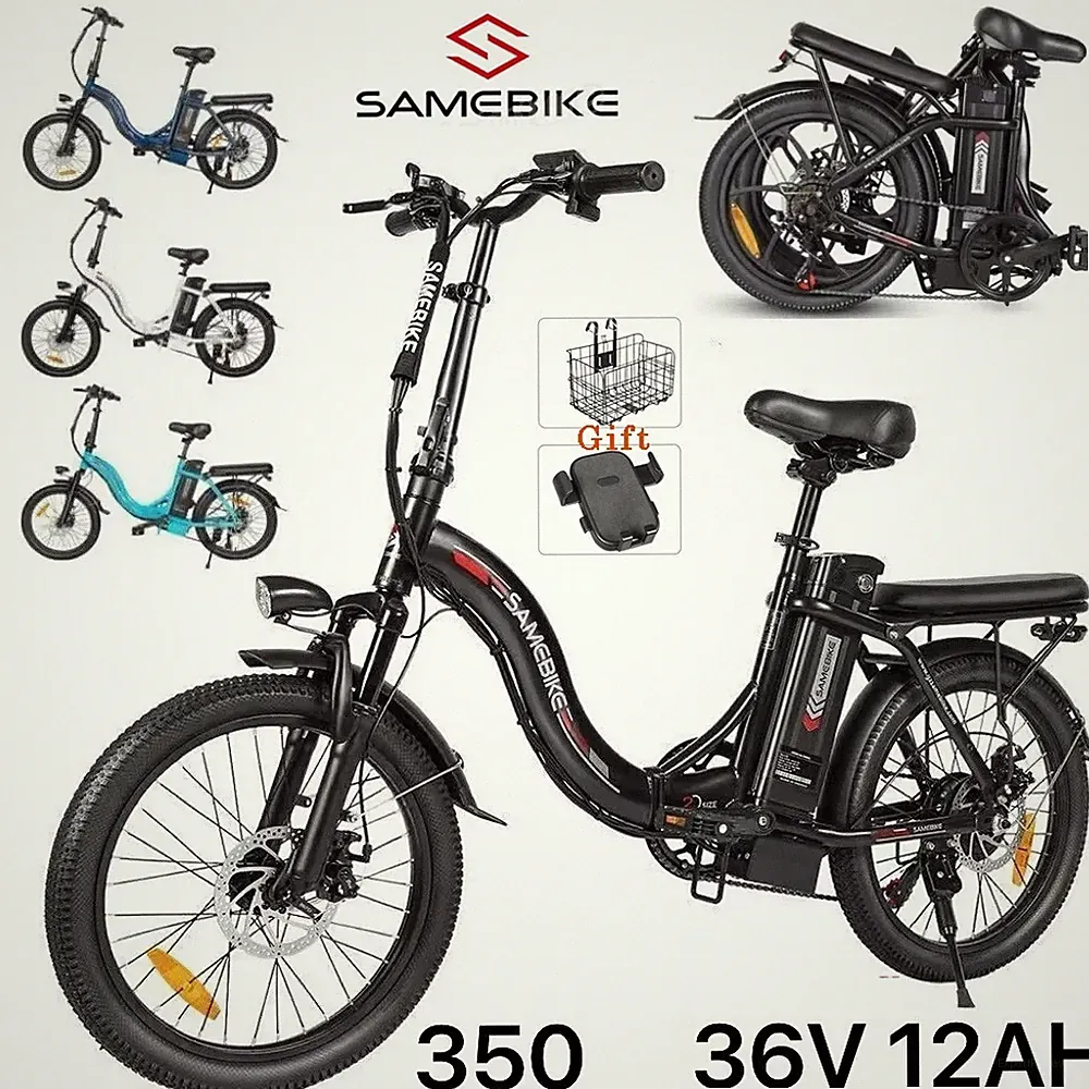Samebike 20 Zoll Elektrofahrrad 250W 12Ah Klapprad City E-bike Pedelec BIS 80KM