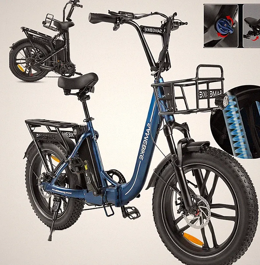 Samebike 20 Zoll Elektrofahrrad E-Bike 36V 13Ah Klapprad Citybike Damen/Herren