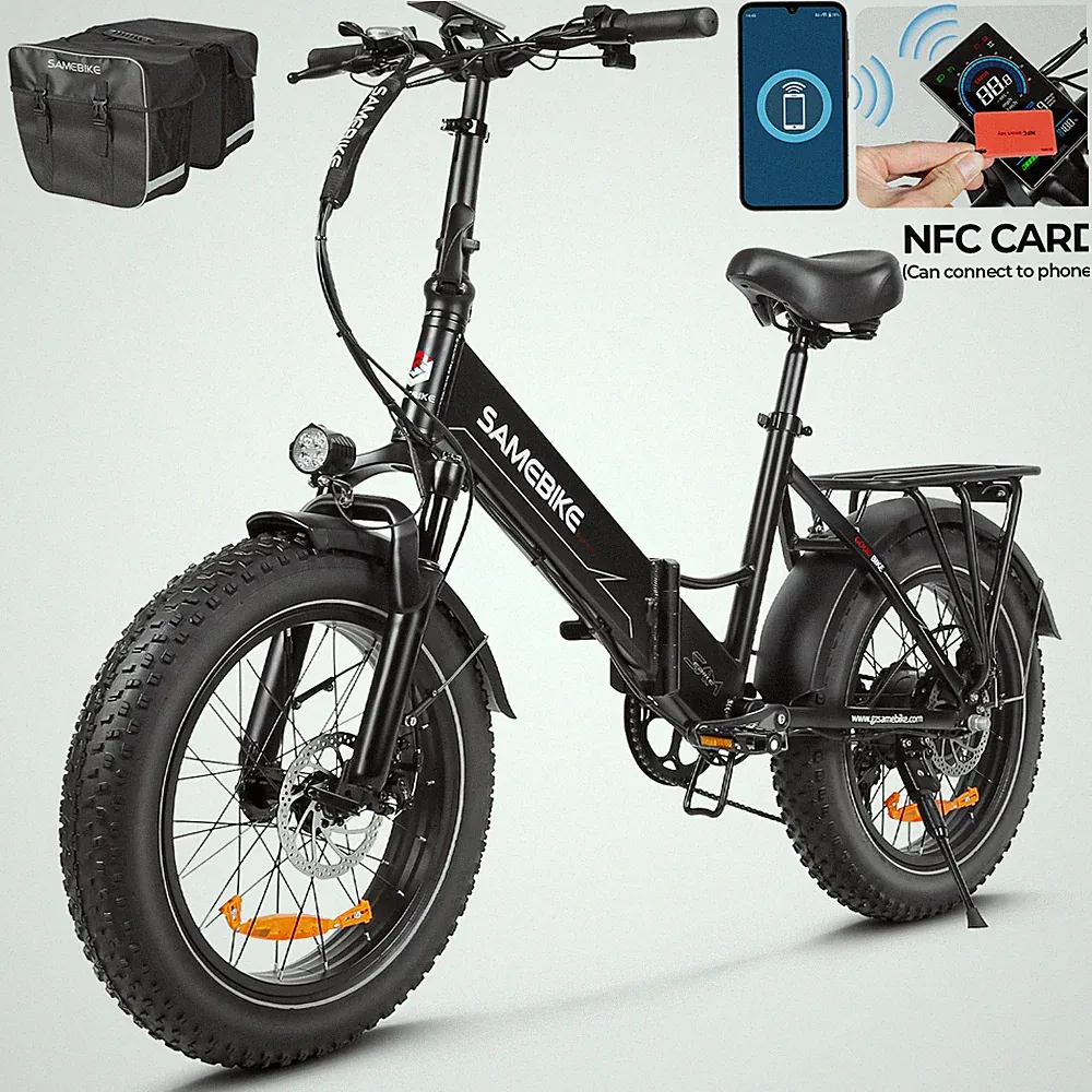 SAMEBIKE 20 Zoll Elektrofahrrad Klappbar City Ebike 25KM/H 48V 13AH 70+Nm