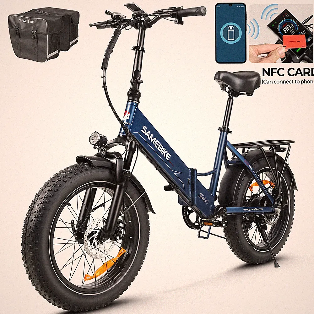 SAMEBIKE 20 Zoll Elektrofahrrad Klappbar City Ebike 48V 18AH