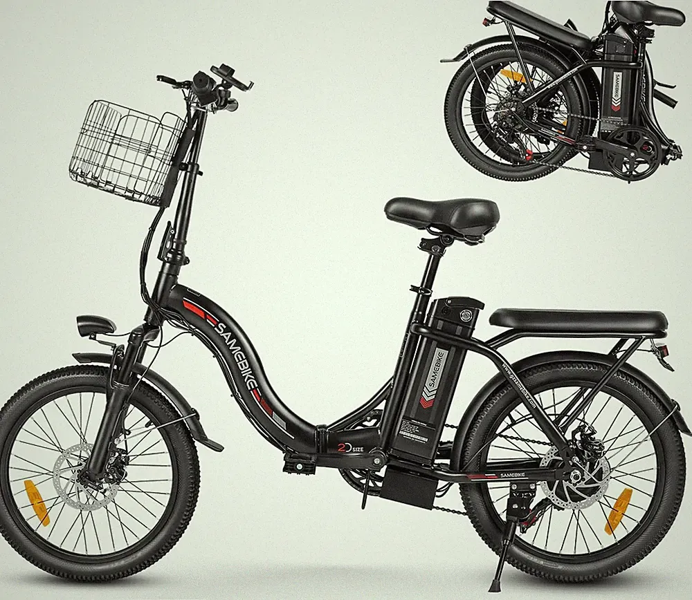 SAMEBIKE 20 Zoll Elektrofahrrad Klapprad E-Bike 250W Bike Pedelec City Bike