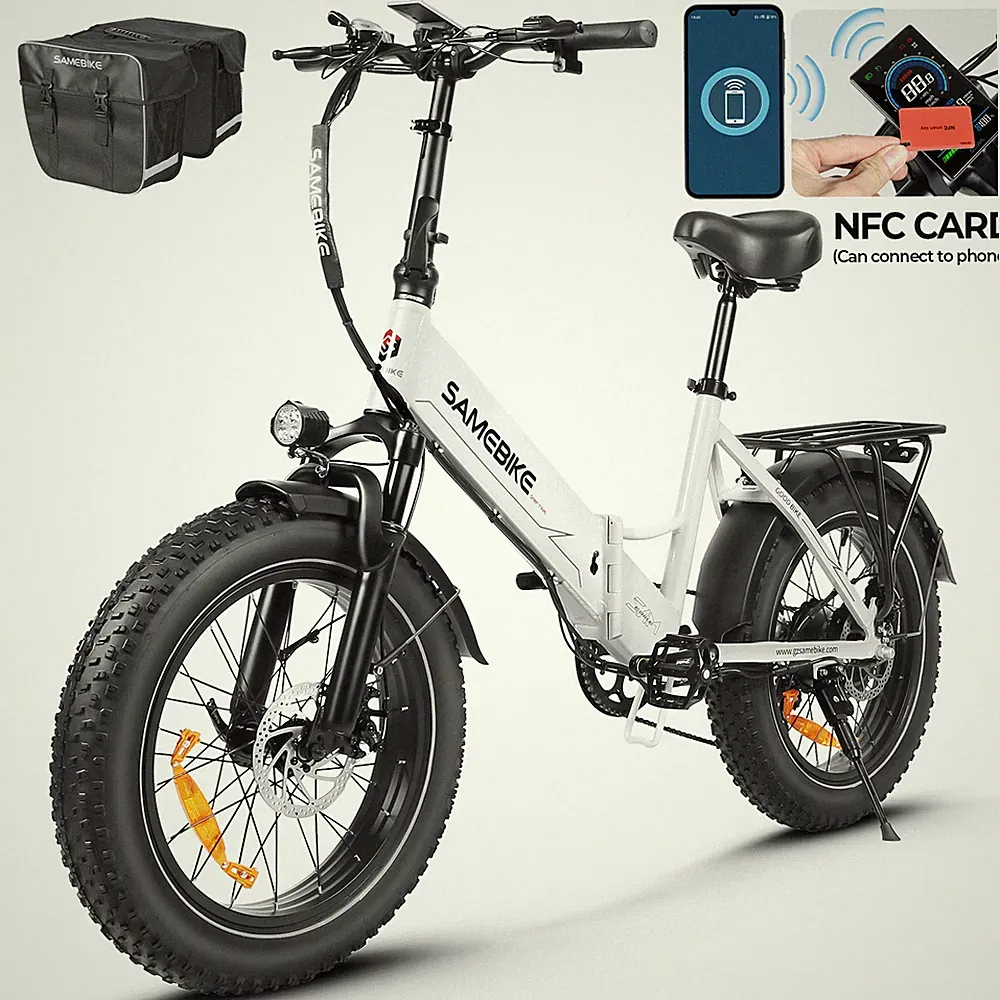 SAMEBIKE 20 Zoll Klappbar Elektrofahrrad 25Km/h 250W 48V 18AH City Ebike