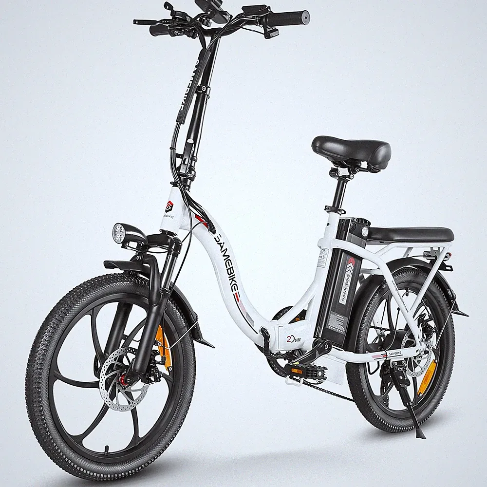 SAMEBIKE 20 Zoll Klapprad E-Bike 250W Elektrofahrrad Bike E-Bike für Herre Damen