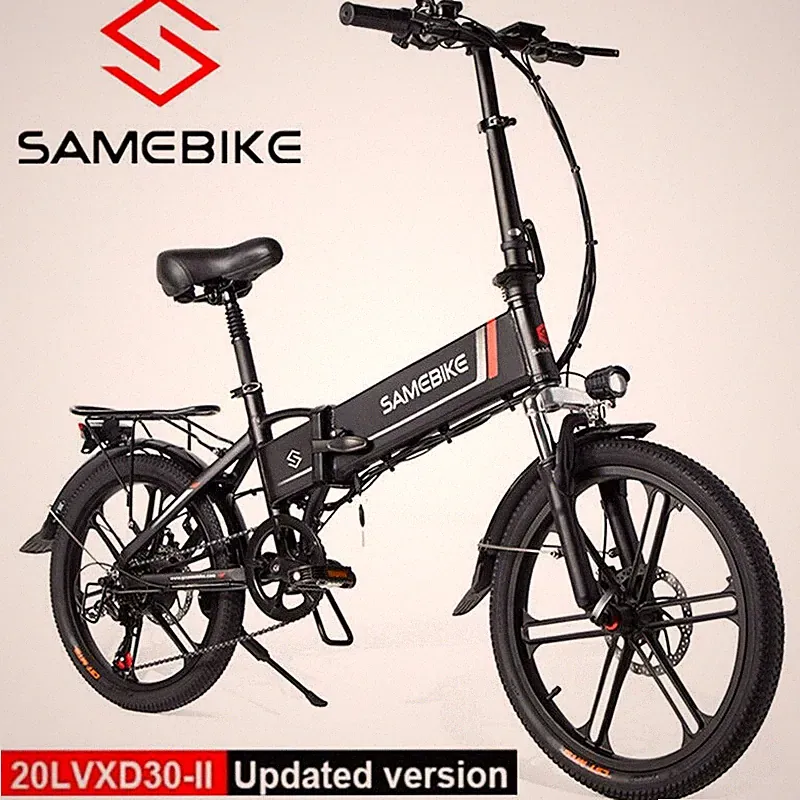 Samebike 20LVXD30-II 250W Elektrofahrrad 48V 10AH 20 Zoll Klappbar Fahrrad Ebike