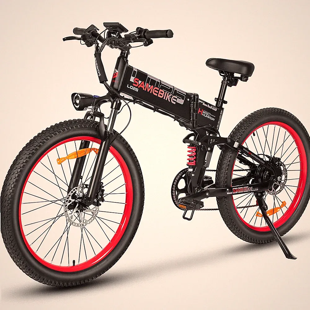 SAMEBIKE 26 Zoll Elektrofahrrad Klapprad City Ebike 25km/h 250W 48V 15AH E Bikes