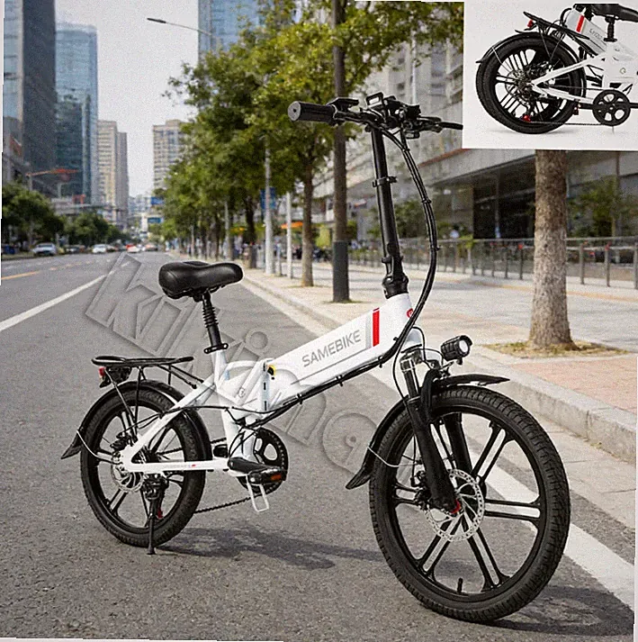 Samebike 350W Elektrofahrrad 20 Zoll Citybike Klappbar Fahrrad 48V 10.4AH Ebike