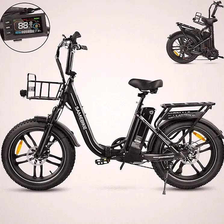 Samebike C05PRO 20 Zoll Elektrofahrrad E-Bike 36V 13Ah Klapprad Citybike 80km