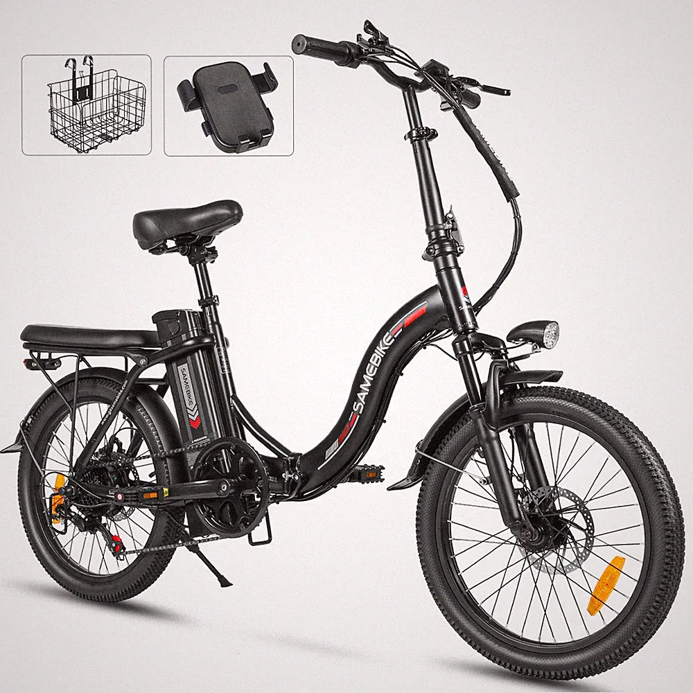 SAMEBIKE CY20 20" Elektrofahrrad Klapprad E-Bike Damen Herren Pedelec City Bike