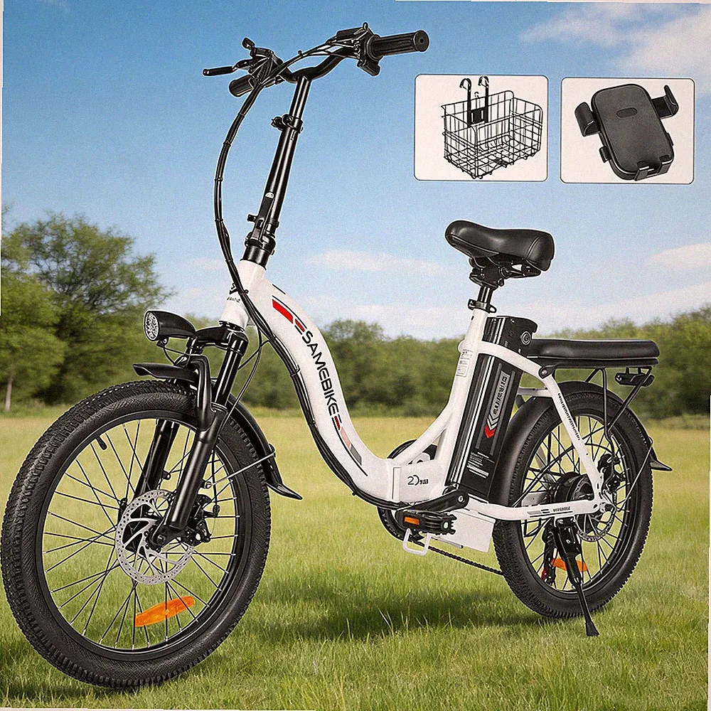 Samebike CY20 20 Zoll Klappbar Elektrofahrrad 350W E-Bike 36V12AH Fatbike 32KM/H