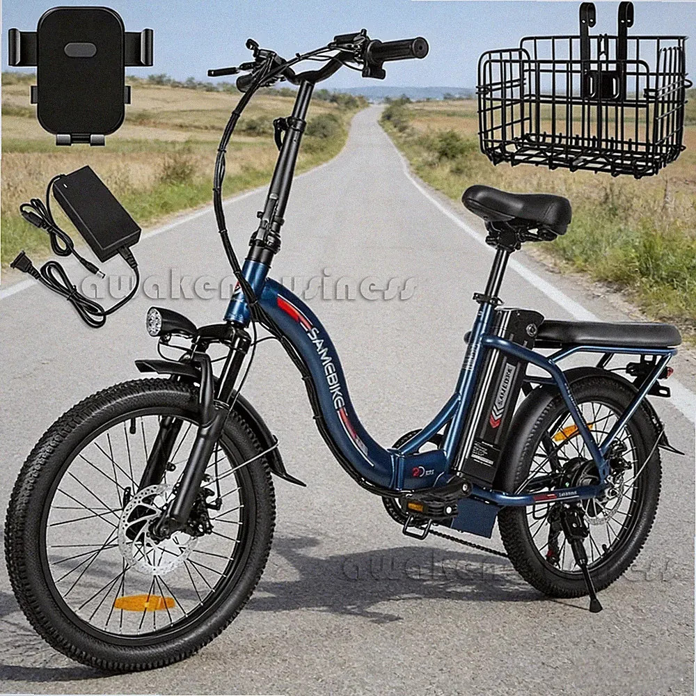 Samebike CY20 Elektrofahrrad 20 Zoll Citybike 36V 12Ah Klapprad Pedelec Ebike EU