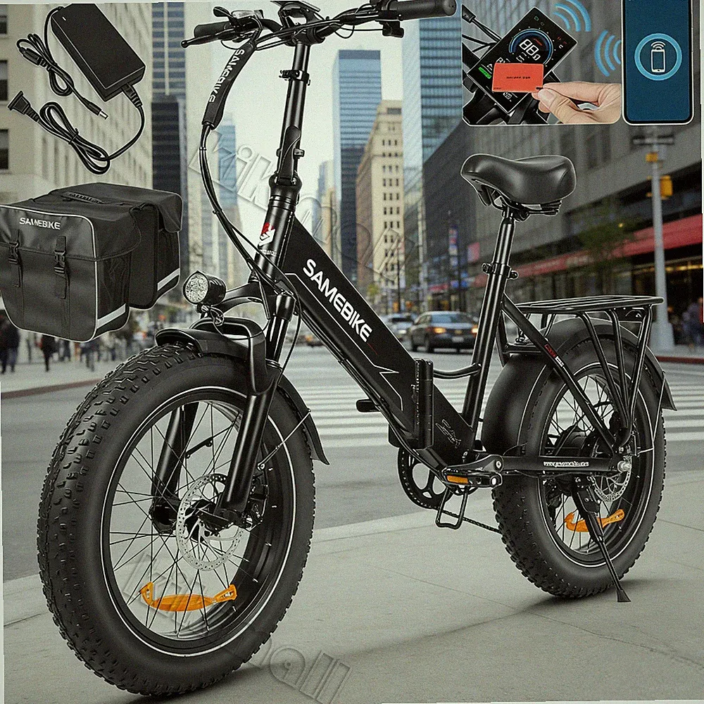 SAMEBIKE LOTDM200-II 20 Zoll Elektrofahrrad 750W 48V 13AH Klapprad Pedelec Ebike