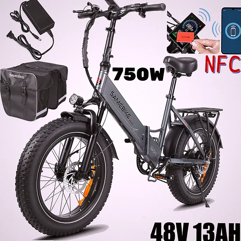 Samebike LOTDM200-II 20 Zoll Elektrofahrrad 750W 48V13AH Klapprad Pedelec E-Bike
