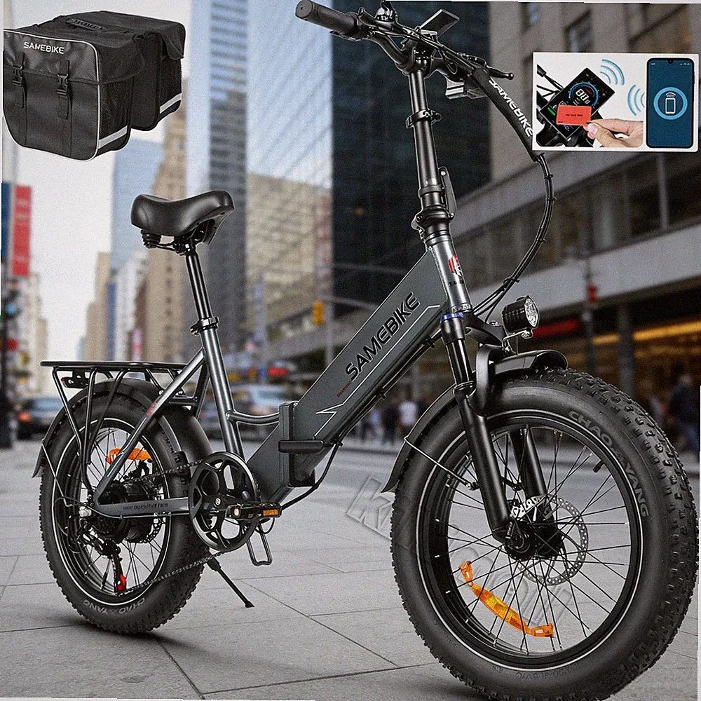 SAMEBIKE LOTDM200-II 20 Zoll Klapprad Elektrofahrrad 750W 48V 13AH City E-bike