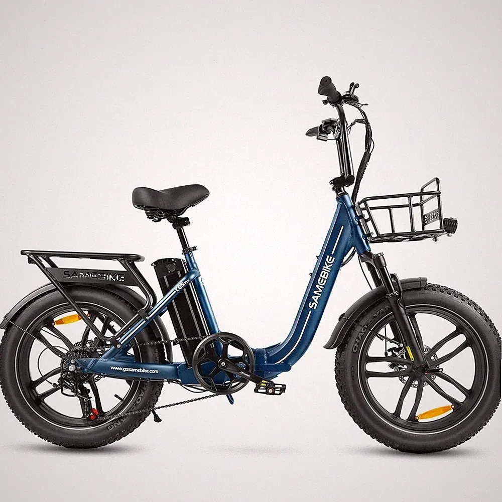 Samebike PRO 20 Zoll Elektrofahrrad 36V Klapprad Cityräder E-Bike 7-Gang Fatbike