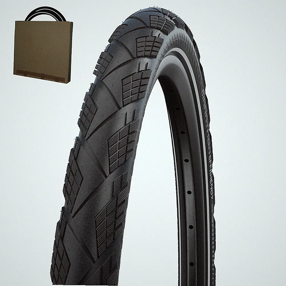Schwalbe E-Bike Reifen Marathon Efficiency HS617 27,5-28" falt schwarz Reflex