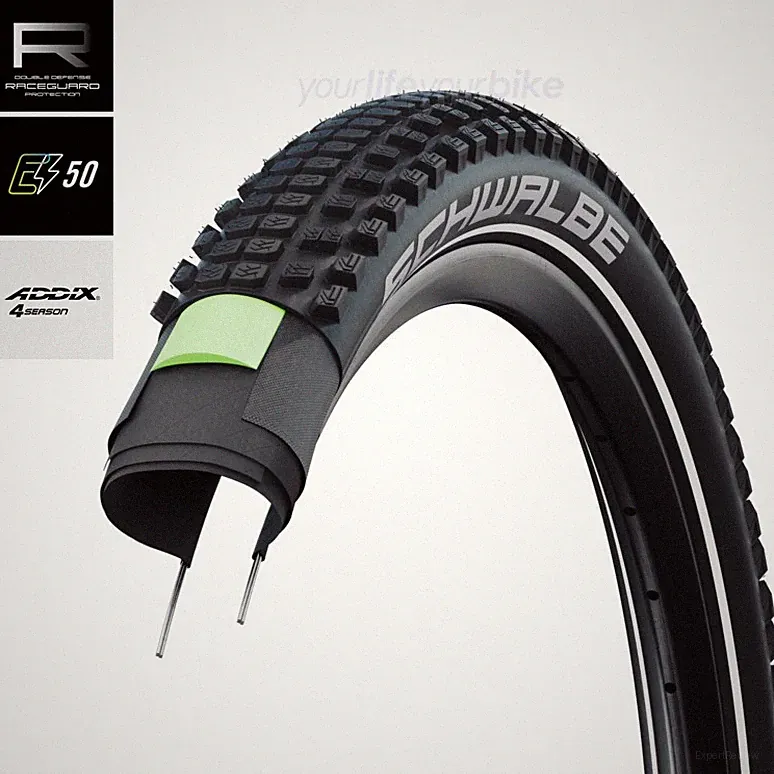 SCHWALBE JOHNNY WATTS 365 +27.5" FALTREIFEN 2.60" E-BIKE MTB 65-584 REFLEX 650B