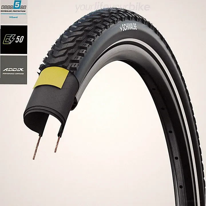 SCHWALBE MARATHON MONDIAL PRO 28" 29" FALTREIFEN 2.25" E-BIKE 57-622 REFLEX 700C