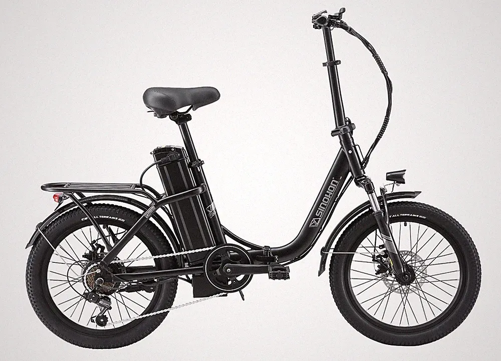 SINOHON C20 Elektrofahrrad 20'' Klappbar e-bike 250W 18Ah 25KM SHIMANO 7-Gange