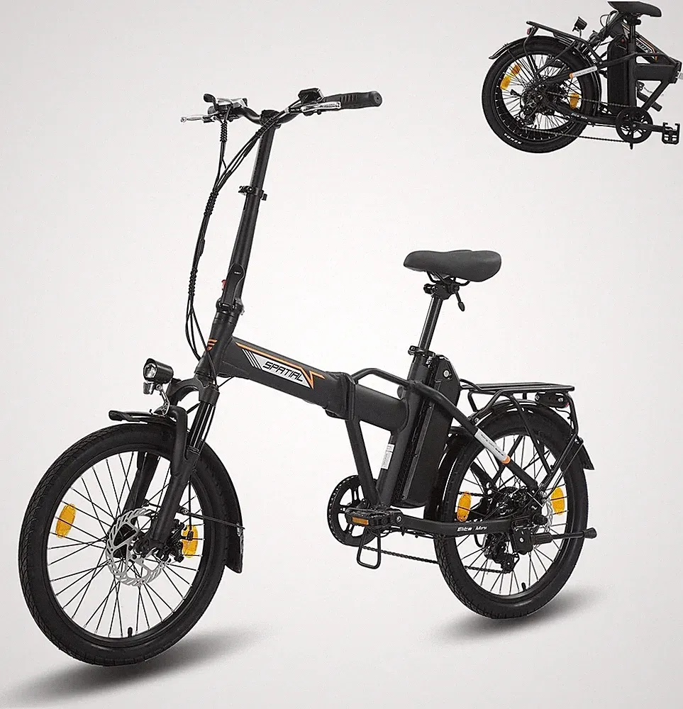Spatial 20" Elektrofahrrad 250W 13Ah Faltbares Mini ebike emtb 7 Gang Bis 35km/h