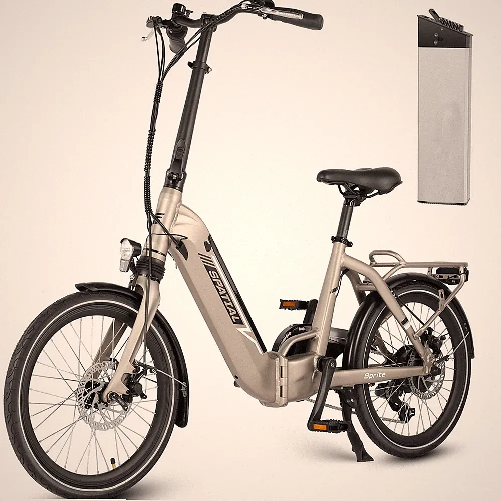 SPATIAL 20'' Elektrofahrrad 250W 36V/374,4Wh Klappbar City e-bike 7-Gange 25km/h