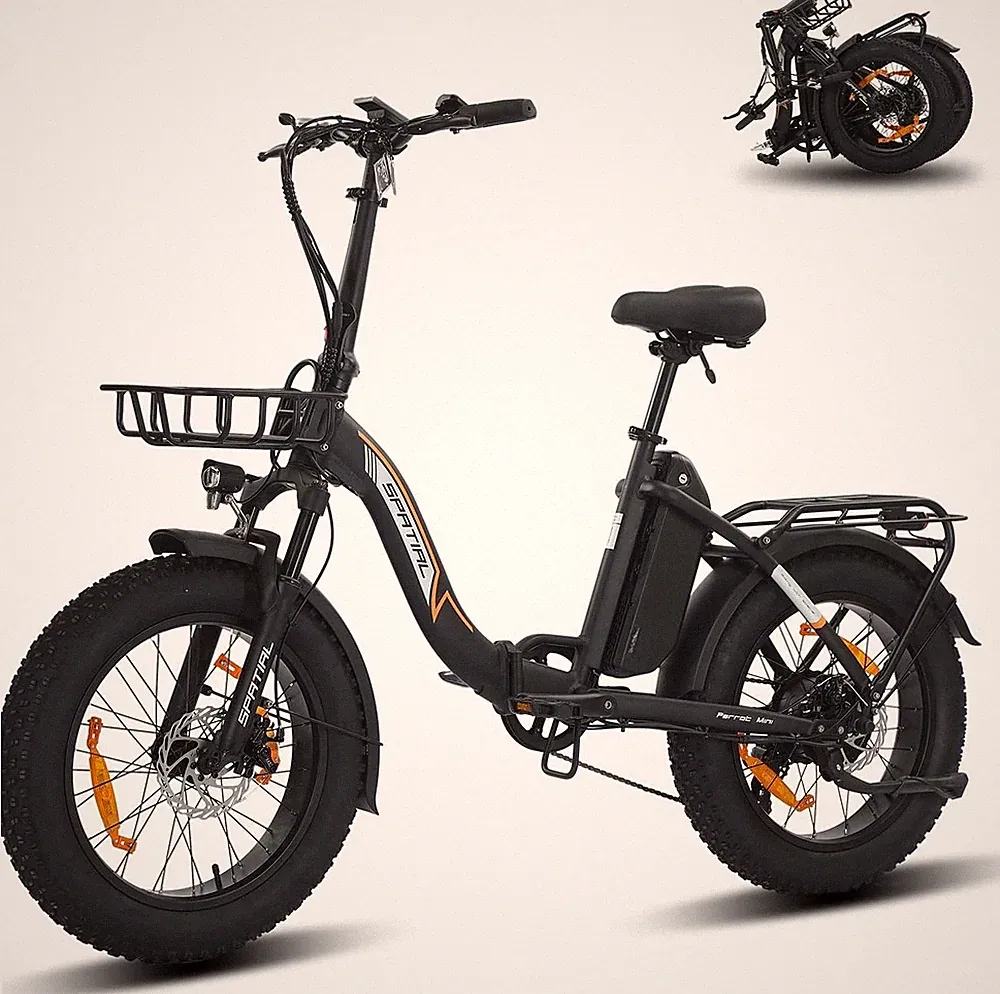 Spatial 20" Elektrofahrrad 500W 13Ah Faltbares City eBike emtb 7 Gang Bis 35km/h