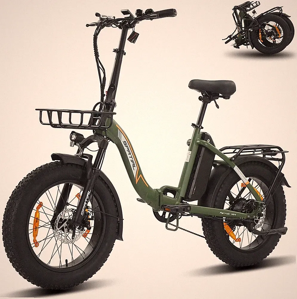 Spatial 20" Elektrofahrrad 500W 13Ah Faltbares E-Fahrrad 7 Gange ebike 35km/h