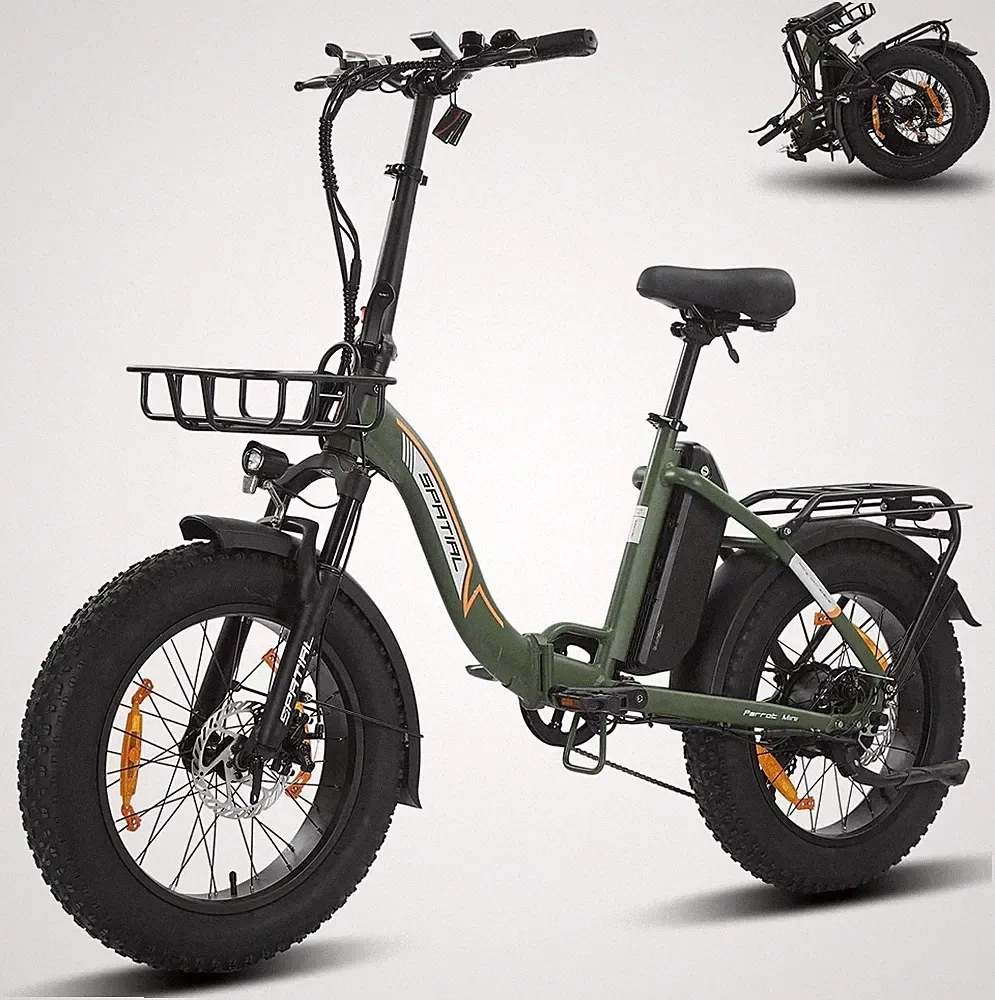 Spatial 20" Elektrofahrrad 500W 13Ah Faltbares E-Fahrrad ebike 7 Gange 35km/h