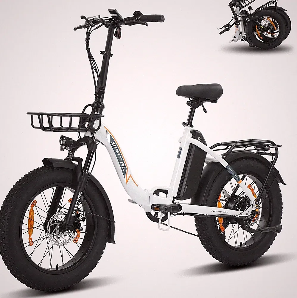Spatial 20" Elektrofahrrad 500W 13Ah Faltbares eBike für Damen 7 Gang 35km/h