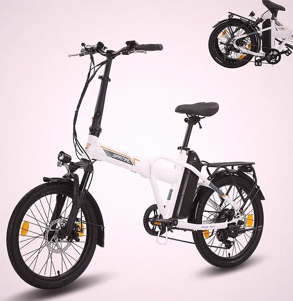 Spatial 20 Zoll Elektrofahrrad 250W 13Ah Faltbares City ebike emtb 7 Gang 35Km/h