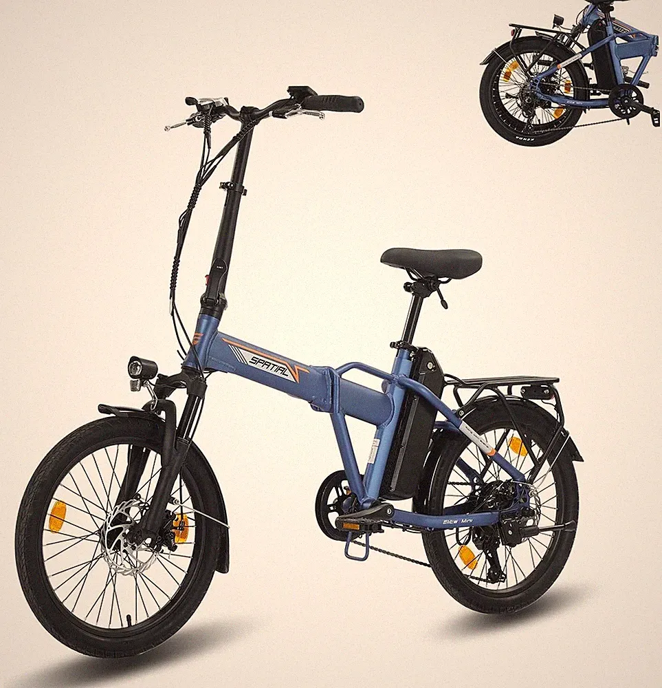 Spatial 20 Zoll Elektrofahrrad 250W 13Ah Faltbares ebike emtb 7 Gang Bis 35 km/h