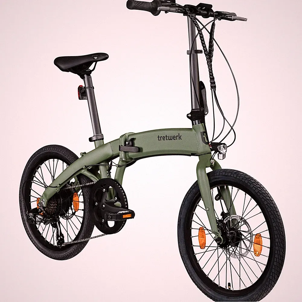 Tretwerk Akimbo Plus E Bike 20" 8 Gang Elektrorad Klapprad Pedelec 155 - 190cm