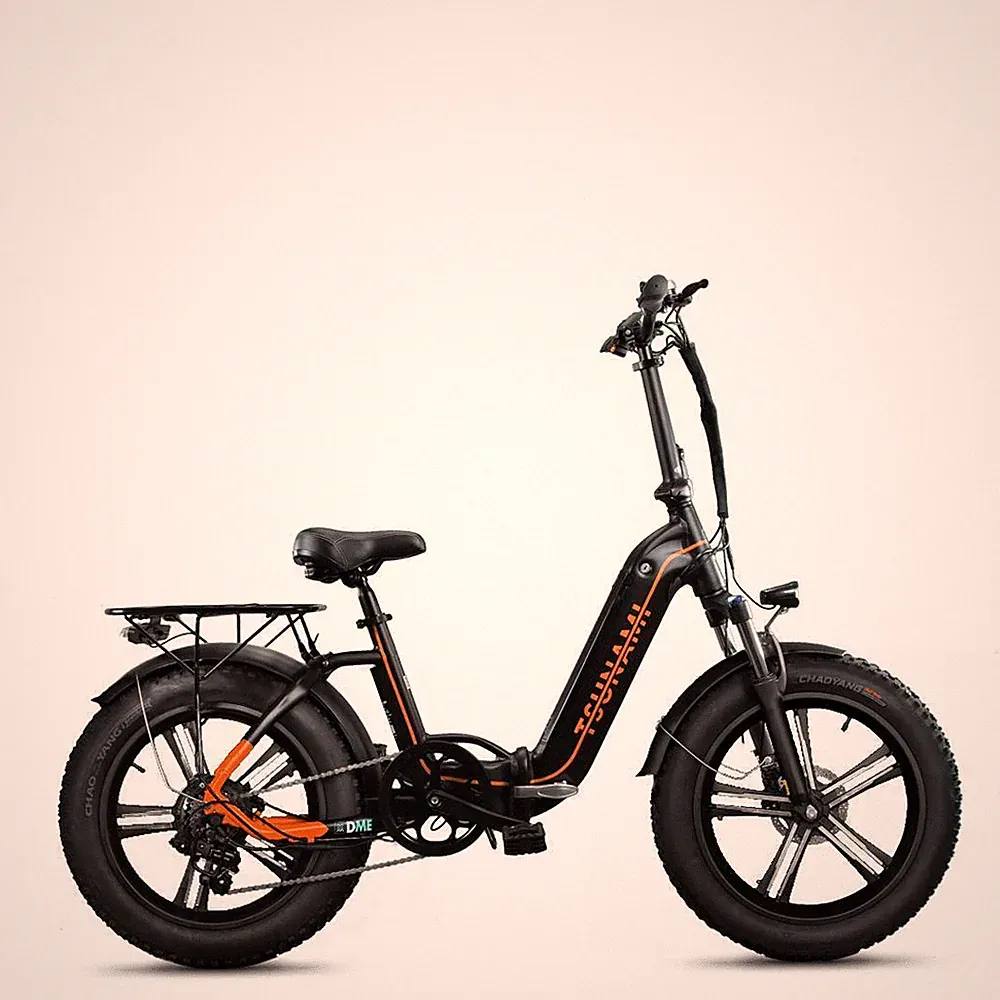 TSUNAMI Fahrrad Elektrofahrrad FAT ebike 20"x4 faltbar 250W 36V Bremsen hydr.