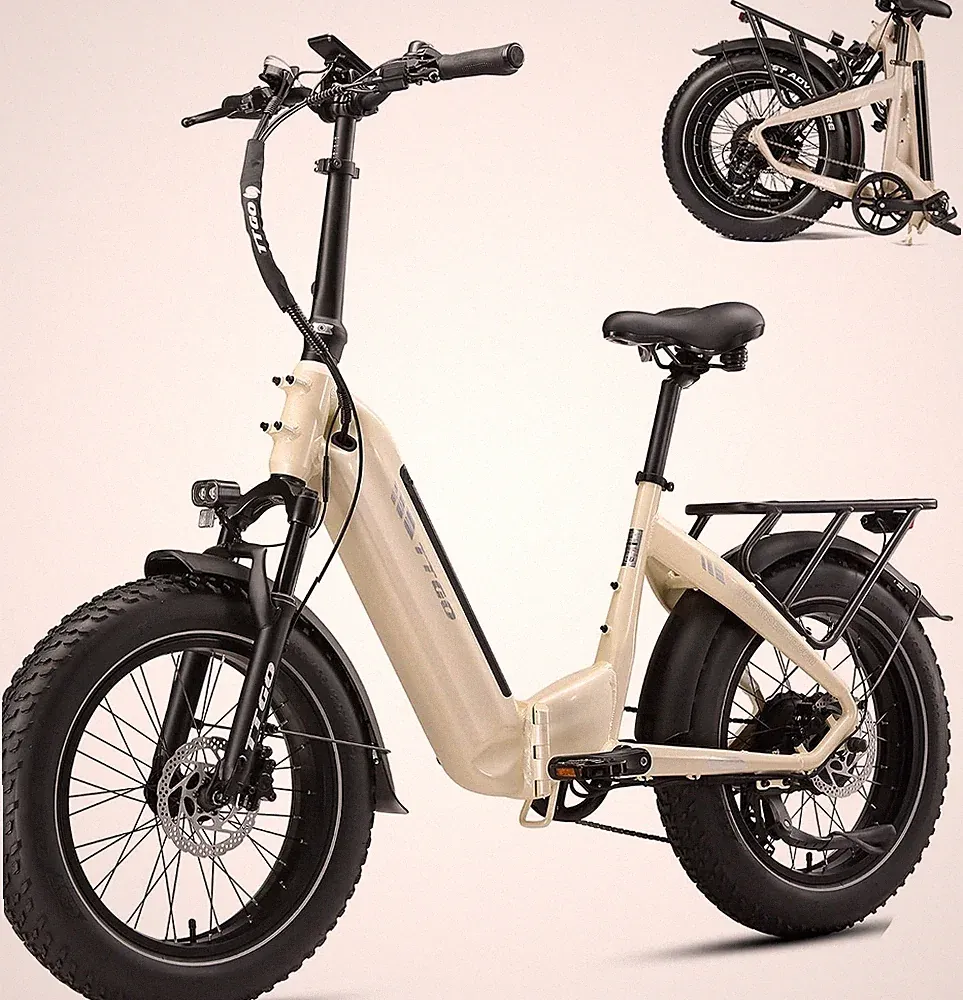 ttgo F6 Boost E-Bike 20'' Elektrofahrrad Klapprad ebike 250W 48V 18Ah 7 Gange DE