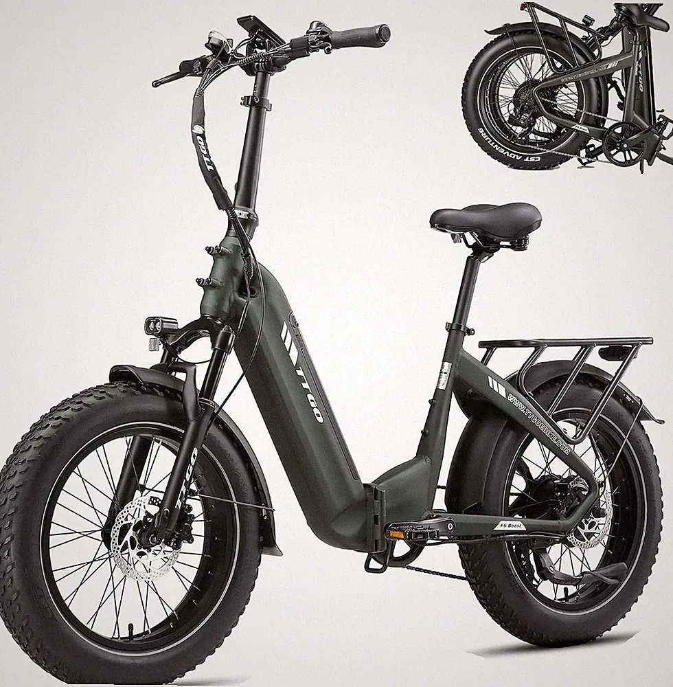 ttgo F6 Boost E-Bike 20 Zoll Elektrofahrrad Klapprad ebike 250W 48V 18Ah 7 Gange