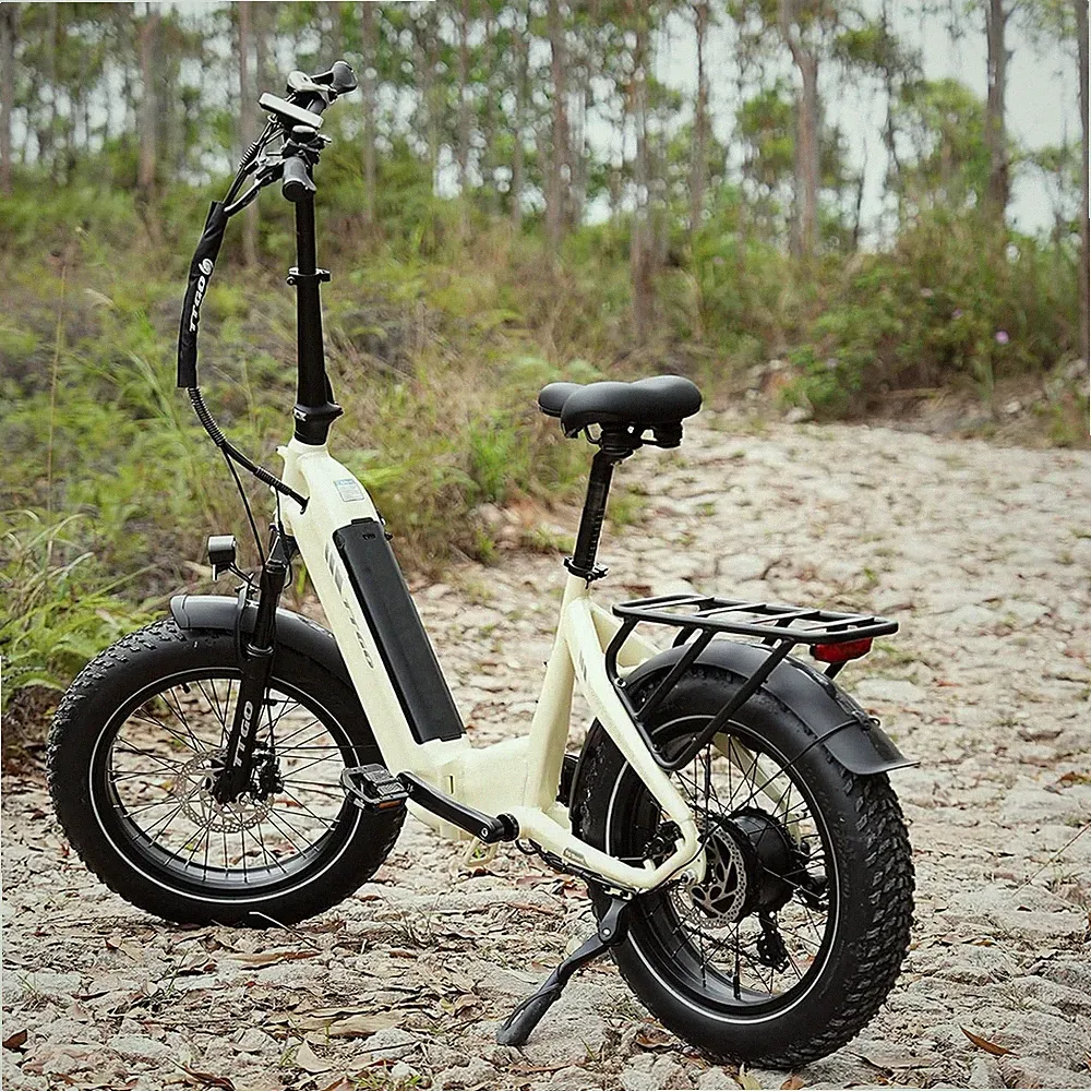 TTGO F6 Boost E Bike Unisex Klapprad 20'' Elektrofahrrad 18Ah Shimano 7 Gange DE