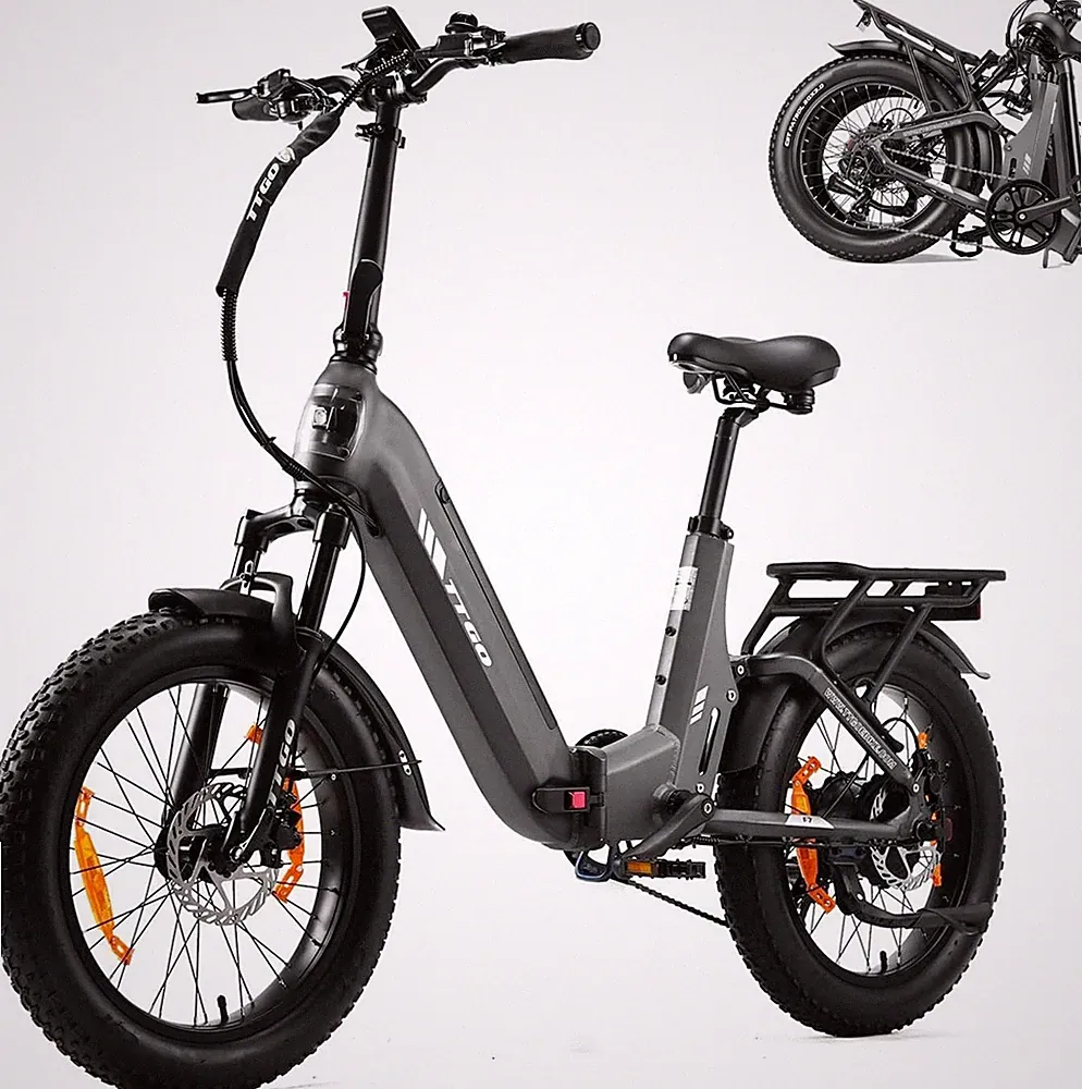ttgo F7 E Bike Klapprad Elektrofahrrad 250W 15Ah 20 Zoll E-mtb Shimano 7 Gange