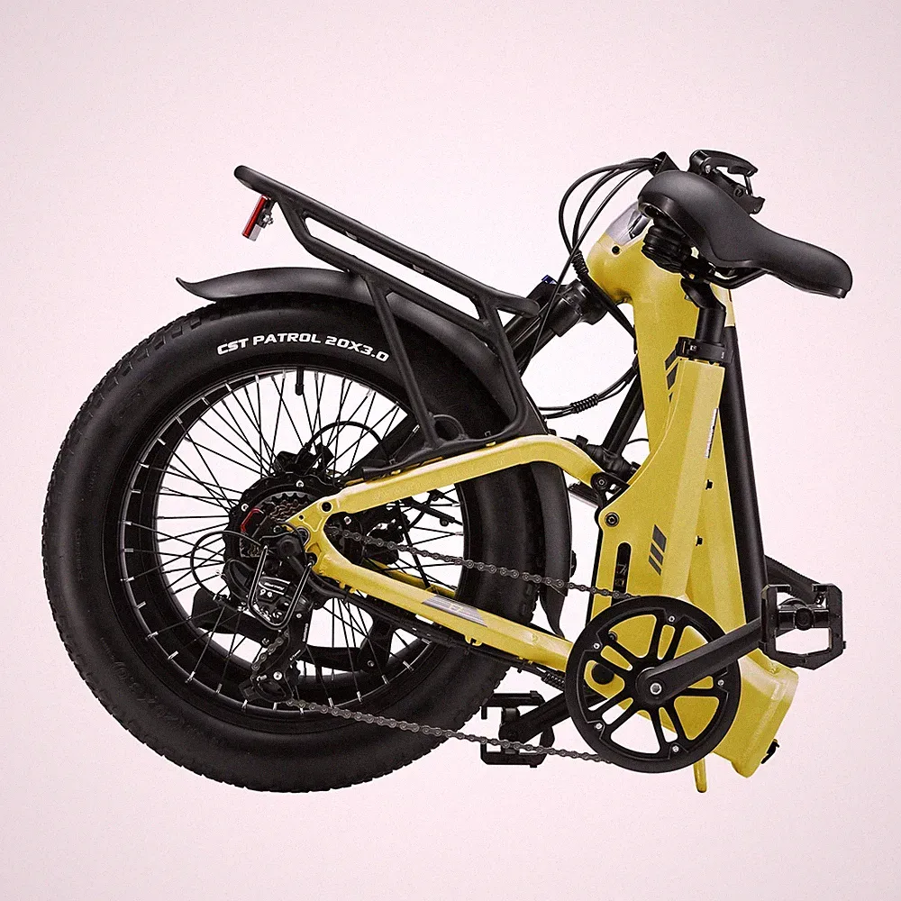 TTGO F7 E-MTB 250W 20 Zoll E-bike 48V 15AH Shimano 7Gang Klapprad Elektrofahrrad